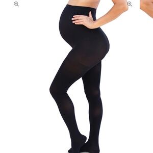 Belly Bandit Black Maternity Tights